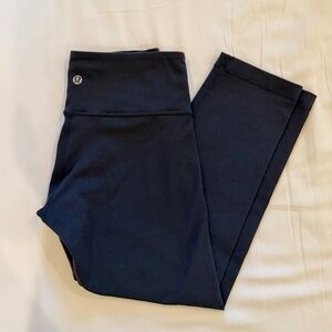 Lululemon Cropped Black Leggings